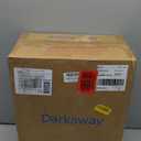 Darkaway Outdoor Lights Fixtures Wall Mount, Outdoor Wall Sconce with Seeded Glass Waterproof Outside Exterior Lights Fixture for House, Front Porch, Patio (2 Pack)