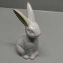 7.5" Ceramic Bunny Decor