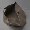 Goodpick Wicker Storage Basket for Living Room, Small Round Woven Basket for Toys, Towel, Bedroom, Children Corner Decoration Plant Baskets Indoor, Jute, 10"D x 8.3"H