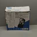 HKAI Baby Bouncer, Portable Baby Bouncer Seat for Babies 0-18 Months, 100% Cotton Fabrics, 3 Modes of use with Rocker and Stationary Options, Infant Rocker Chair with Hanging Toys-Dark Grey