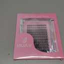 Wispy Lash Clusters Kit 10-18mm Mix D Curl Eye Lashes Wispy Lash Cluster False Eyelash Clusters DIY Lash Extension Kit with Lash Bond & Seal, Lash Glue Remover, Lash Tweezers(U13 Lash Kits)