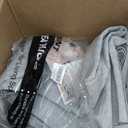 8x10 Area Rugs for Living Room Washable Non Slip Vintage Rug for Bedroom Large Stain Resistant Neutral Farmhouse Indoor Floor Carpet Dining Room Home Office Decor (Brown/Ivory,8'x10')