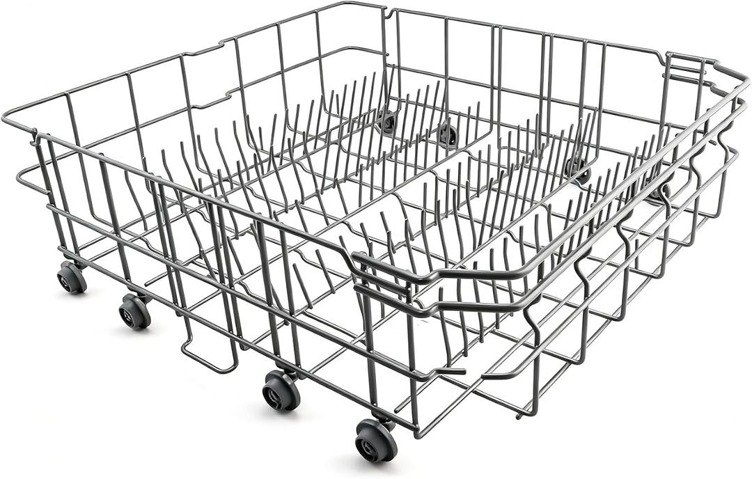 DD82-01384A Lower Dishrack Assembly Compatible with samsung DW80R2031US, DW80M2020US, DW80N3030US, DW80CG4021SR, DW80CG4051SR etc Dishwashers, Replace Number: 4959326 AP6244429 PS12085689 etc
