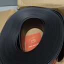 Floor Transition Strip 2" Self Adhesive Flat Vinyl Flooring Transitions Strip with Strong Backing (5cm, 10FT, Black)