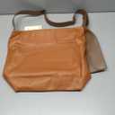 LuxeBold Hobo Bag for Women Vegan Leather Zippered Shoulder Handbags Slouchy Top Handle Tote Bag with Phone Pouch Casual Purses LXB-004-BR, Brown