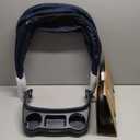 Chicco Bravo 3-in-1 Trio Travel System, Bravo Quick-Fold Stroller with KeyFit 30 Infant Car Seat and Base, Brooklyn/Navy, EXP: 06/2031