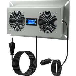 Crawlspace Ventilation Fan for Basement Attic Garage 220 CFM, Medium