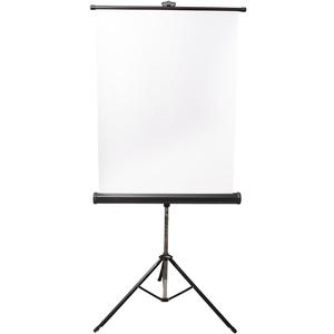 CFS Products Retractable White Photo ID Backdrop for Passport Photos (Free Standing) 96" W x 120" H