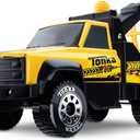 Tonka Steel Classics, Tow Truck - Made with Steel & Sturdy Plastic, Yellow Toy Construction Truck, Boys and Girls, Kids, Toddlers, Ages 3+