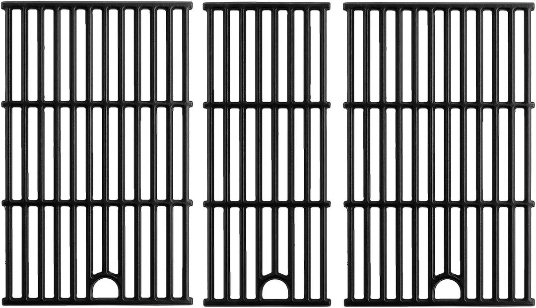 463448021 G426-0004-W1 Grill Grates Replacement Parts for Charbroil Performance 5 Burner Cast Iron Cooking Grates G426-0005-W1 463455021 463449021 463451022 463458021 Char Broil Gas Grill Grates Grids