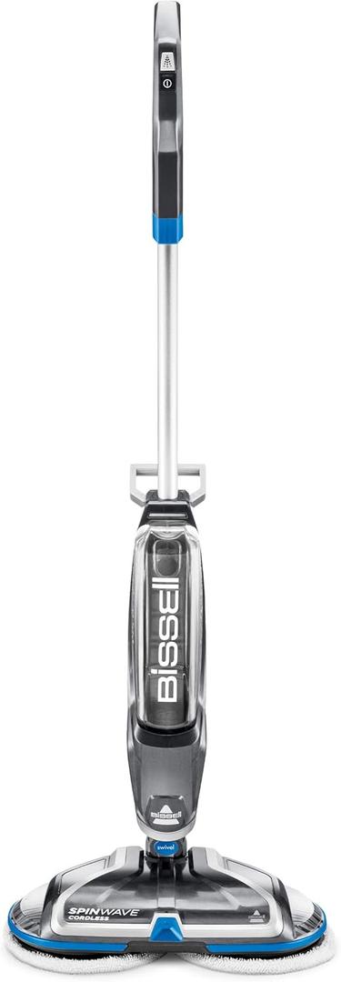 BISSELL Spinwave Cordless Hard Floor Expert Spin Mop Cleaner 18V with washable mop pads for sealed hard floors