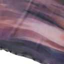 SOFIA'S CHOICE Women's Tie Dye Sheer Crop Tops Mesh Mock Neck Long Sleeve T Shirt Brown X-Large (Brown, XL)