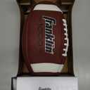 Franklin Sports Youth + Adult Footballs - Extra Grip 1000 Official Size, Junior + Pee Wee Kids - 1 + 12 Packs (Brown/White)