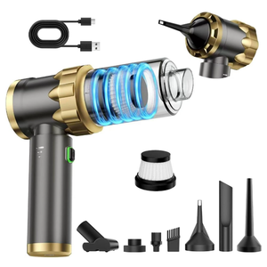 TLoerctPow Car Vacuum Portable Cordless  Handheld Vacuum Cleaner with 16000PA Strong Suction