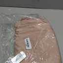 Spandex Fitted Wedding Arch Cover 6.6FT Cameo Brown Arch Backdrop Cover, Round Top Chiara Backdrop Stand Covers for Wedding Birthday Party Baby Shower Banquet Arch Decoration (Cameo Brown, 6.6FT)