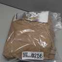 Ottoman Cover Square,Waterproof Square Ottoman Covers Thick Slipcover for Living Room,Washable Storage Footstool Furniture Protector for Dogs,Pets,Light Brown,Medium (M Length&Width:33"-37",Height:14"-20", Light Brwon&khaki)