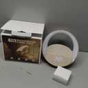 FUNFOR Bluetooth Speaker, 15W Fast Wireless Charging for Bedroom, Adjustable LED Night Light, 10W Portable Wireless Audio, Bluetooth 5.3 Speakers Wireless for iPhone, Gifts for Teenage Girls Mom