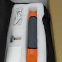ETENWOLF VORTEX S6 Tire Inflator Portable Air Compressor for Heavy-duty Vehicle, Cordless Air Pump for Car & Inflatables with 19200 mAh Battery, 100% Duty Cycle & Dual Cylinder Bike Pump, Vivid Orange