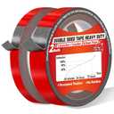 Double Sided Tape Heavy Duty Mounting Tape, Heat Resistant and Waterproof 1 Inch/0.4 Inch x 16.5 FT UltraSticky Strong Acrylic Foam Tape for Car Automotive Decor, Home Office Walls and Outdoor