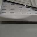 4 Pack Expandable Pull Out Cabinet Organizer 21"Deep with Raising Pad for Framed Cabinets, Slide Out Drawers with 4pcs Divider Racks, Roll Out Shelves Adhesive, Adjustable Width 12.05"-20.4"White