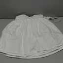 Wrap Around Dust Ruffle Bed Skirt - White - Twin/Twin XL Size Beds with 15 Inch Drop - Easy Fit Elastic Strap - Adjustable Pleated Bedskirt w/Brushed Fabric - Wrinkle Free - Women, Men, Kids & Teens