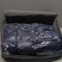 Uttermara Weighted Blankets for Adults Queen Size, 15lbs 60x80 inches Blanket with Soft Warm Plush Sherpa Fleece, Washable Thick Heavy Throw for Sleep, Anxiety and Calming, Navy Blue