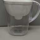 Amazon Basics 10-Cup Water Filter Pitcher, Compatible with Brita Filters, WQA & NSF Certified, Made in Europe