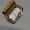 Ribbli White Ribbon 1 Inch x 3 Rolls Total 24 Yards Handmade Fringe Chiffon Silk Ribbon for Wrapping Wedding Invitations Bridal Bouquets DIY Crafts Home Decor