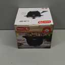 Dash Mini Ceramic Rice Cooker - Designed for Single-Serve Cooking - Compact Rice Cooker with Nonstick Removable Pot, Keep Warm Function & Easy-to-Clean Sleek Design - Black Ceramic