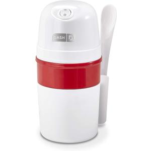 DASH My Pint Electric Ice Cream Maker Machine for Gelato, Sorbet + Frozen Yogurt with Mixing Spoon & Recipe Book (Organic, Sugar Free, Flavored Healthy Snacks + Dessert for Kids & Adults) 0.4qt-White