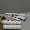 Microfiber Wet Mops 24 in Heavy Duty Flat Floor Mop Adjustable Handle with 4 Washable Mop Clothes