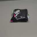 BMJL Women's One Piece Swimsuit Sports Adjustable Strap Bathing Suit Color Block Ribbed High Cut Swimsuits (Medium, Black/Pink)