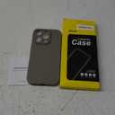 JETech Silicone Case for iPhone 15 Pro 6.1-Inch, Silky-Soft Touch Full-Body Protective Phone Case, Shockproof Cover (Clay)