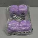 Water Weights for Pool Exercise, EVA-Foam Water Aerobics Equipment, Pool Weights for Women,Kids,Seniors, Water Workouts, Weight Loss (Purple)