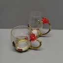 OEAGO Gifts for Mom Women Valentines Day Gifts for Her Glass Coffee Enamels Mug Best Birthday Valentine's for Girlfriend Wife Mothers Day from Daughter Son Tea Cup Stocking Stuffers Christmas 2 Pack