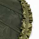Vintage Corset Tops for Women Renaissance Corset Bustier Lingerie Overbust Bodyshaper Top (Green)