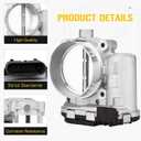0280750570 Electric Throttle Body for Dodge Avenger Challenger Charger3.6L, for Jeep 3.2L Cherokee, 3.6L Grand Cherokee/Wrangler, for Ram 1500, for ProMaster 1500/2500 / 3500 2011-2022