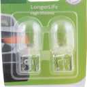Philips 7440LLB2 7440 LongerLife Miniature Bulb, 2 Pack