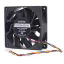 12038 PWM Cooling Fan 120mm 38mm DC 12V 4Pin High 230 CFM Brushless Dual Ball Bearing 5400RPM for Computer Case Server Workstation Cabinet