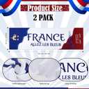 Flutesan National Flags Cooling Towels, 2/4/12 Pack Soccer Sport Team Neck Ice Towels, 40"x12" Reusable Yoga Towel with Pouch & Clips, Instant Chill for Soccer Practice & Tournament