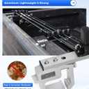 Aluminum Fishing Rod Holder for Truck Bed Holds 4 Fishing Rods, Truck Bed Fishing Rod Holder for Pickup, Gift for Truck Owners, Fishing, Outdoors, Dad, Family