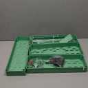 SPACELEAD Slim Storage Cart 4 Tier,Bathroom Organizer Rolling Utility,Mobile Shelving Unit Slide Out for Office, Kitchen, Laundry Room & Narrow Places, Green