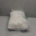 Queekay Fleece Lumbar Support Pillow 3 Section Back Pillow Office Chair for Back Support Comfortable Lumbar Cushion for Car Seat Pain Relief Sofa Rest(White)