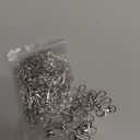 Key Chain Swivel Hooks, Anezus 200pcs Keychain Hardware Metal Swivel Snap Hook Lanyard Clips Hooks with Keychain Rings for Keychain Hardware and Lanyard Charms (Small)