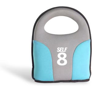 SELF Soft Kettlebell, 8-Pound, Blue