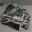 ZOBER Gift Wrapping Paper Organizer Storage - 40" Gift Wrap Storage Containers with Interior Pockets for Bows, Tags & Ribbons - Wrapping Paper Holder, 600D Oxford, Fits 24 Standard Rolls, Black/White