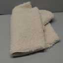 Foindtower Set of 2 Curly Teddy Wool Faux Fur Pillow Covers Decorative Boucle Textured Lumbar Throw Pillow Accent Pillowcases Sheepskin Cushion Case for for Chair and Couch 12"x20" Neutral Cream (Light Beige)