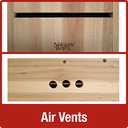 Nature's Way Bird Products CWH6 Triple Chamber Cedar Bat House, 20.5" x 12" x 5"