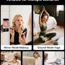 Magnetic Phone Holders for Your Car [89+LBS Suction & 3200gf Magnetic] 360 Adjustable Magsafe Car Phone Mount, Vacuum Suction Cup Car Mount for iPhone 17 Pro Max 16 15 14 13 12 Air Plus (Black-blue)