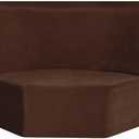 Corner Couch Cover, Stretch Velvet Corner Sofa Cover Furniture Protector Slipcover for L Shape Sectional Recliner Couch Reclining Sofa Additional Seat